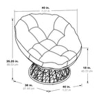 Fotel Papasan