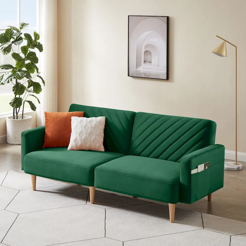 Nowoczesna rozkładana sofa