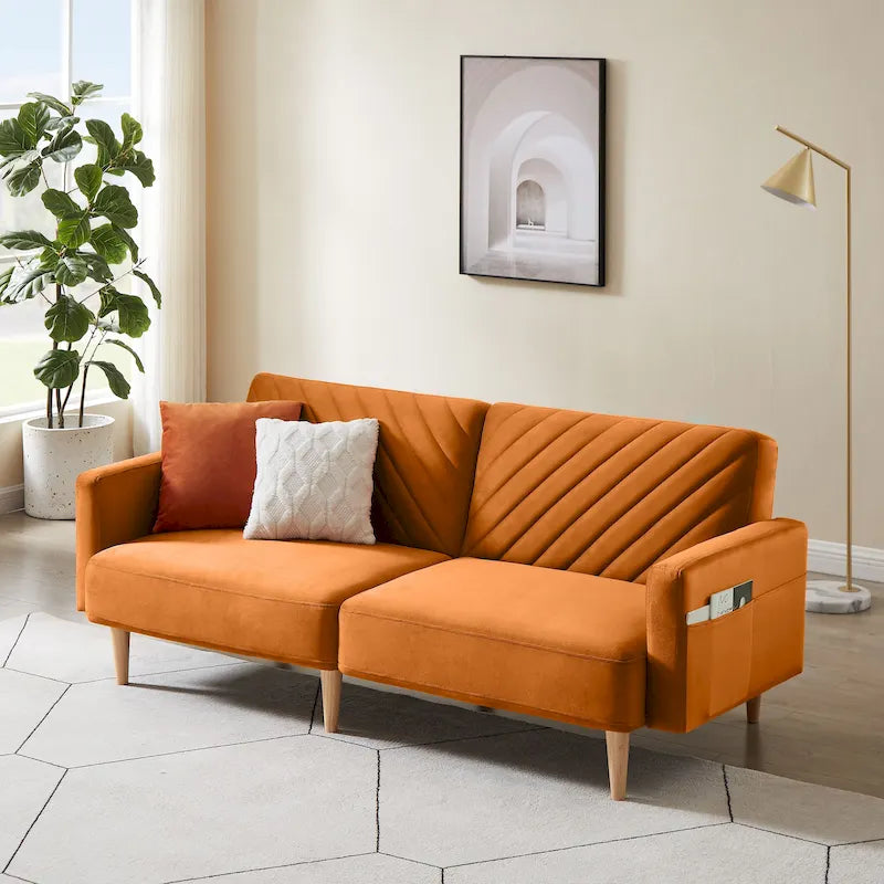 Nowoczesna rozkładana sofa