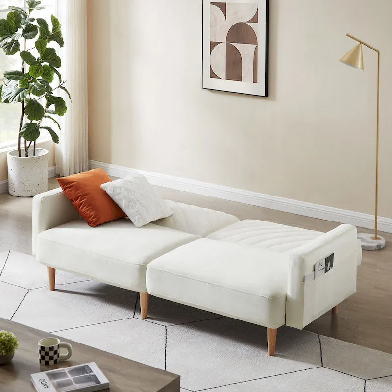 Nowoczesna rozkładana sofa