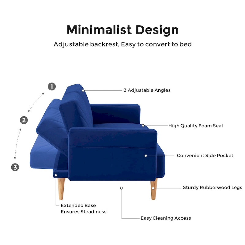 Nowoczesna rozkładana sofa