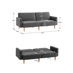 Nowoczesna rozkładana sofa