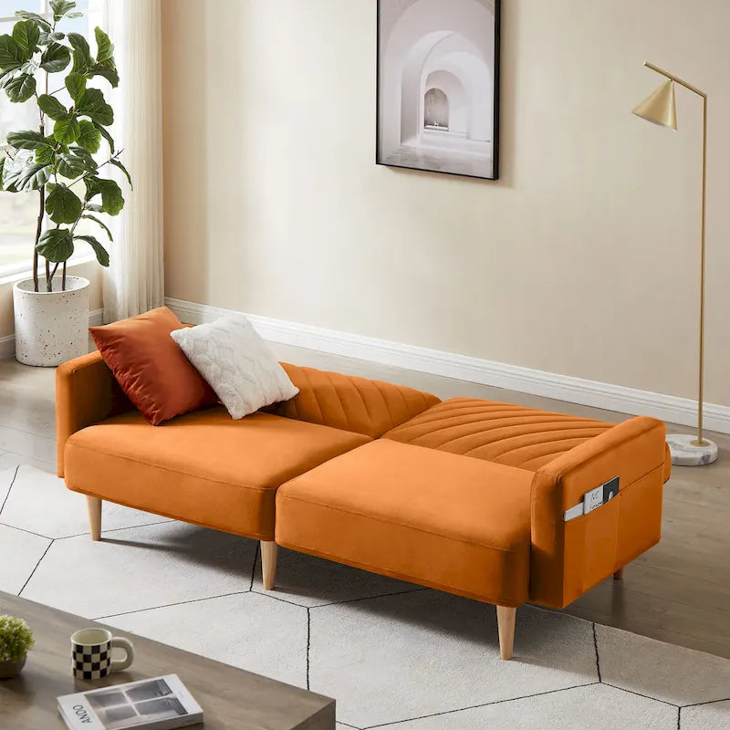 Nowoczesna rozkładana sofa